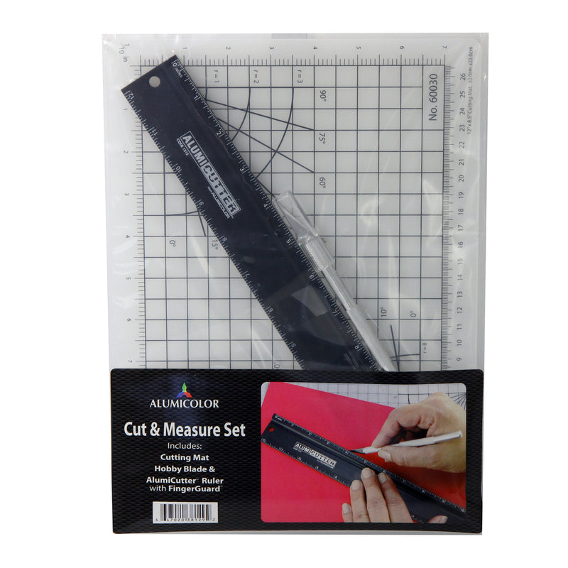 File Measure Set Alumicolor Cut and Measure Set - 12 in.