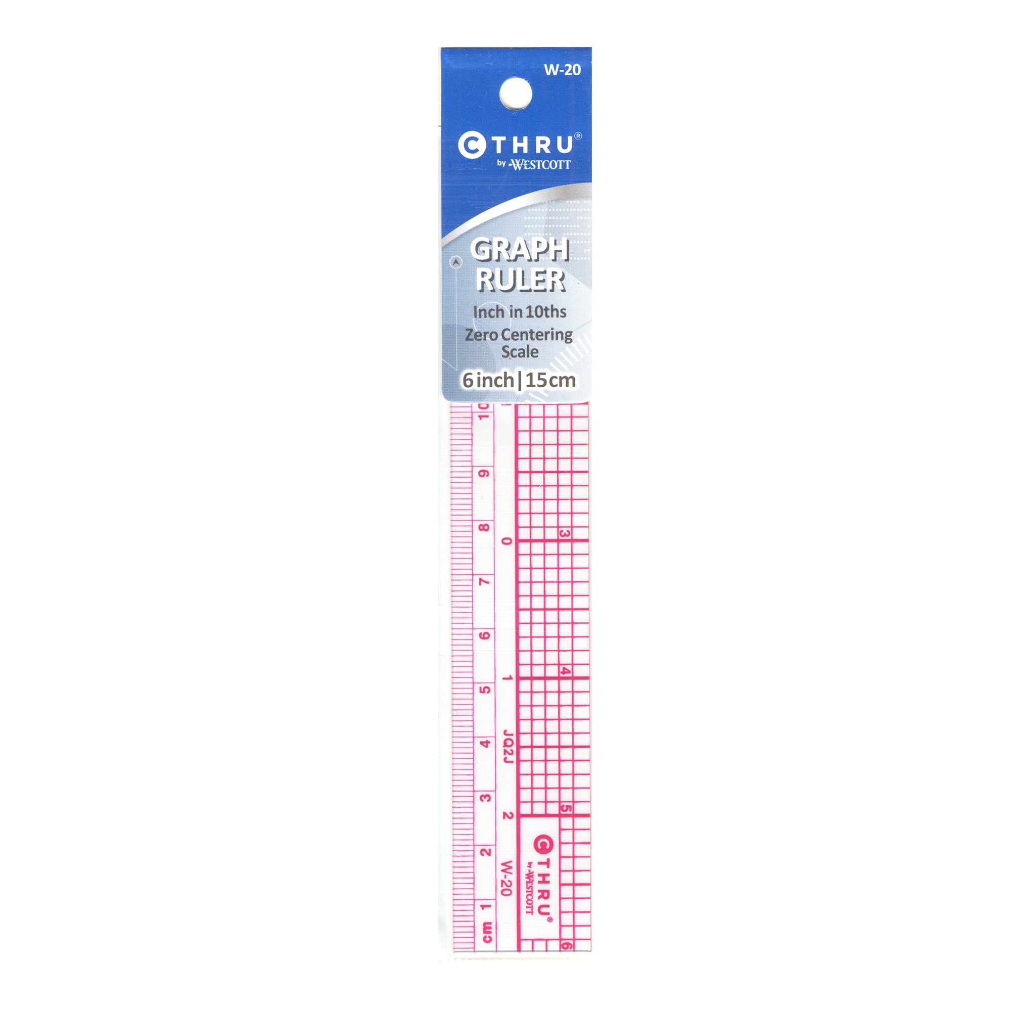 Westcott Metric Transparent Ruler - 3 Variations