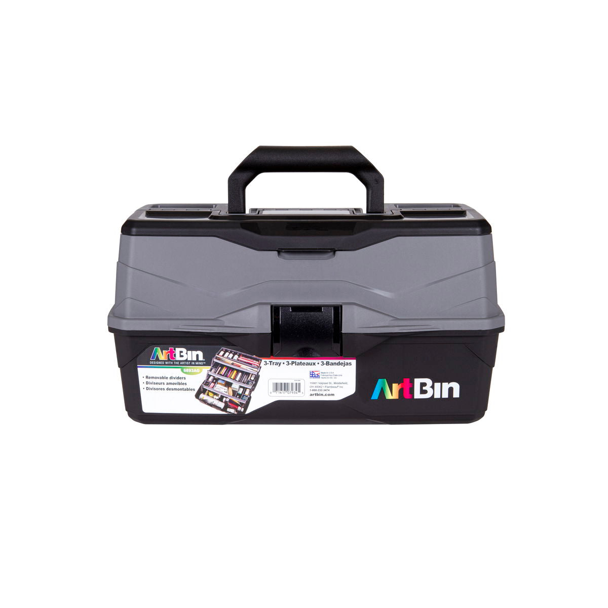 art supply tackle box ArtBin 3-Tray Art Supply Box