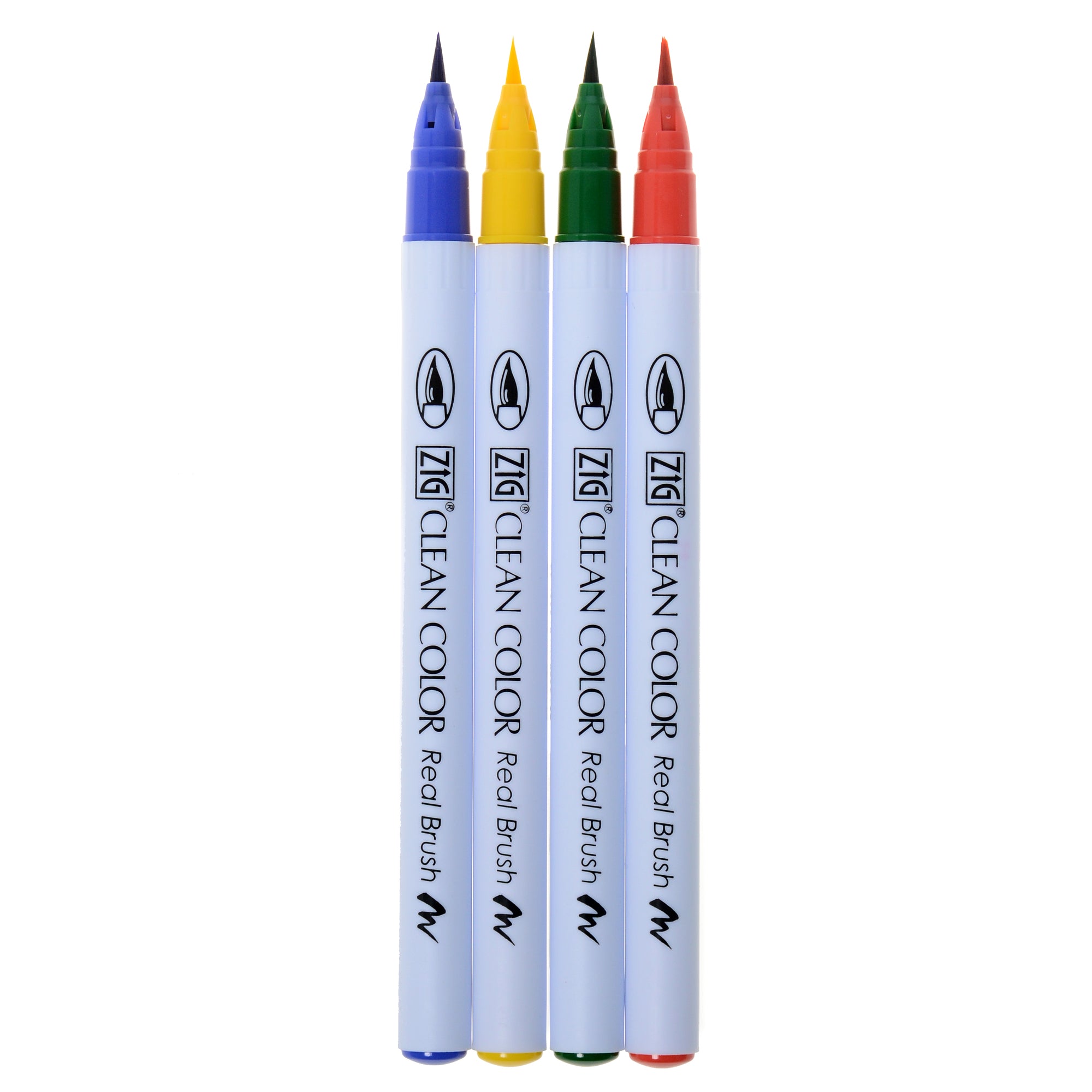 Zig Clean Color Real Brush Marker Sets - 10 Variations