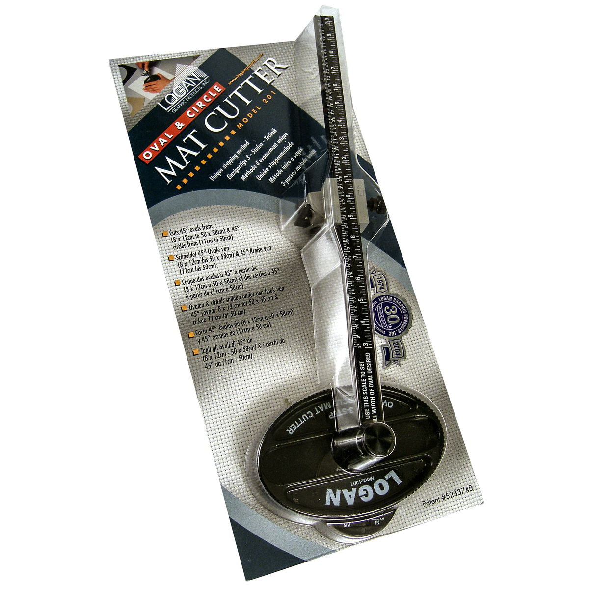 Logan Graphic Products Oval & Circle Mat Cutter - oval & circle cutter