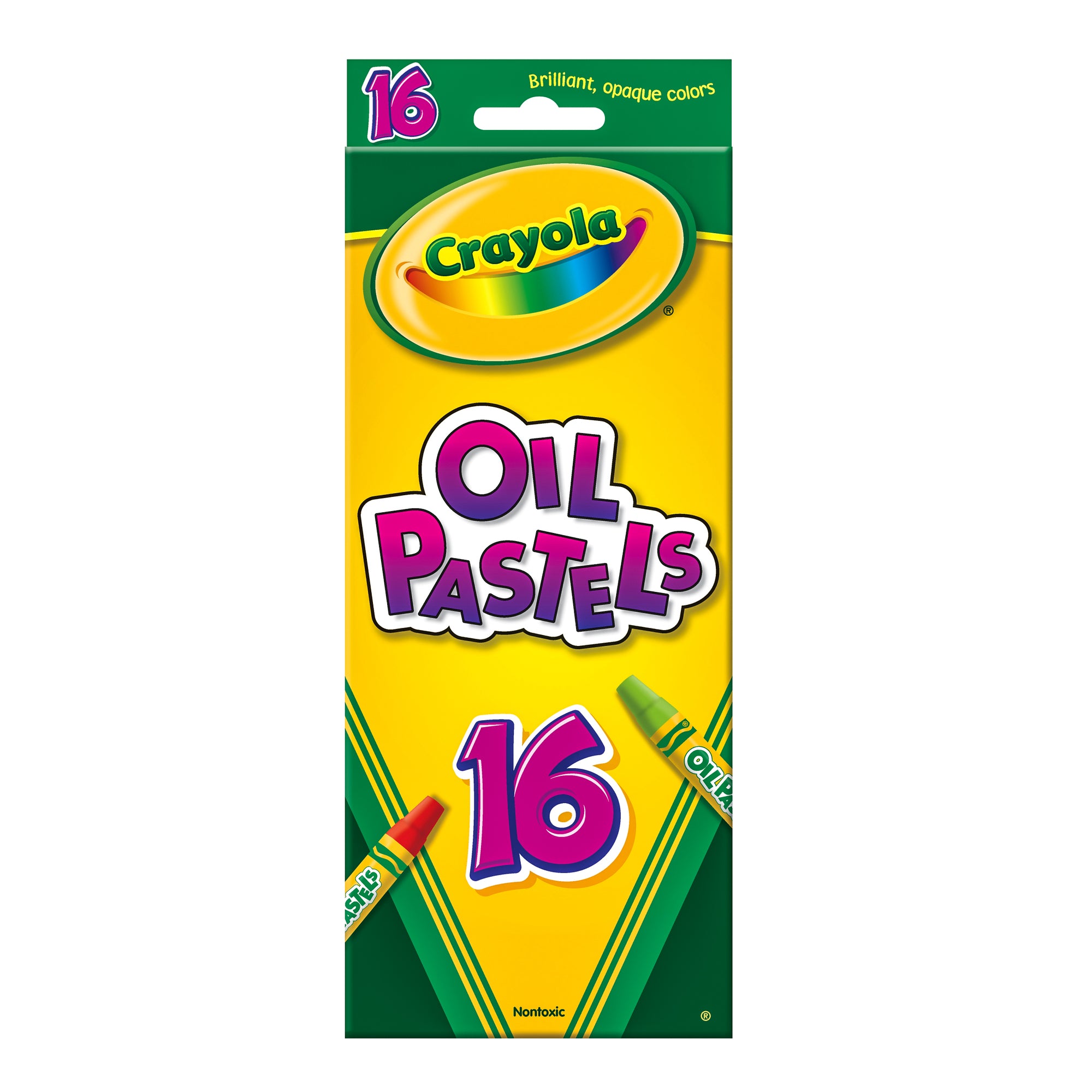 Crayola Oil Pastels - 2 Variations