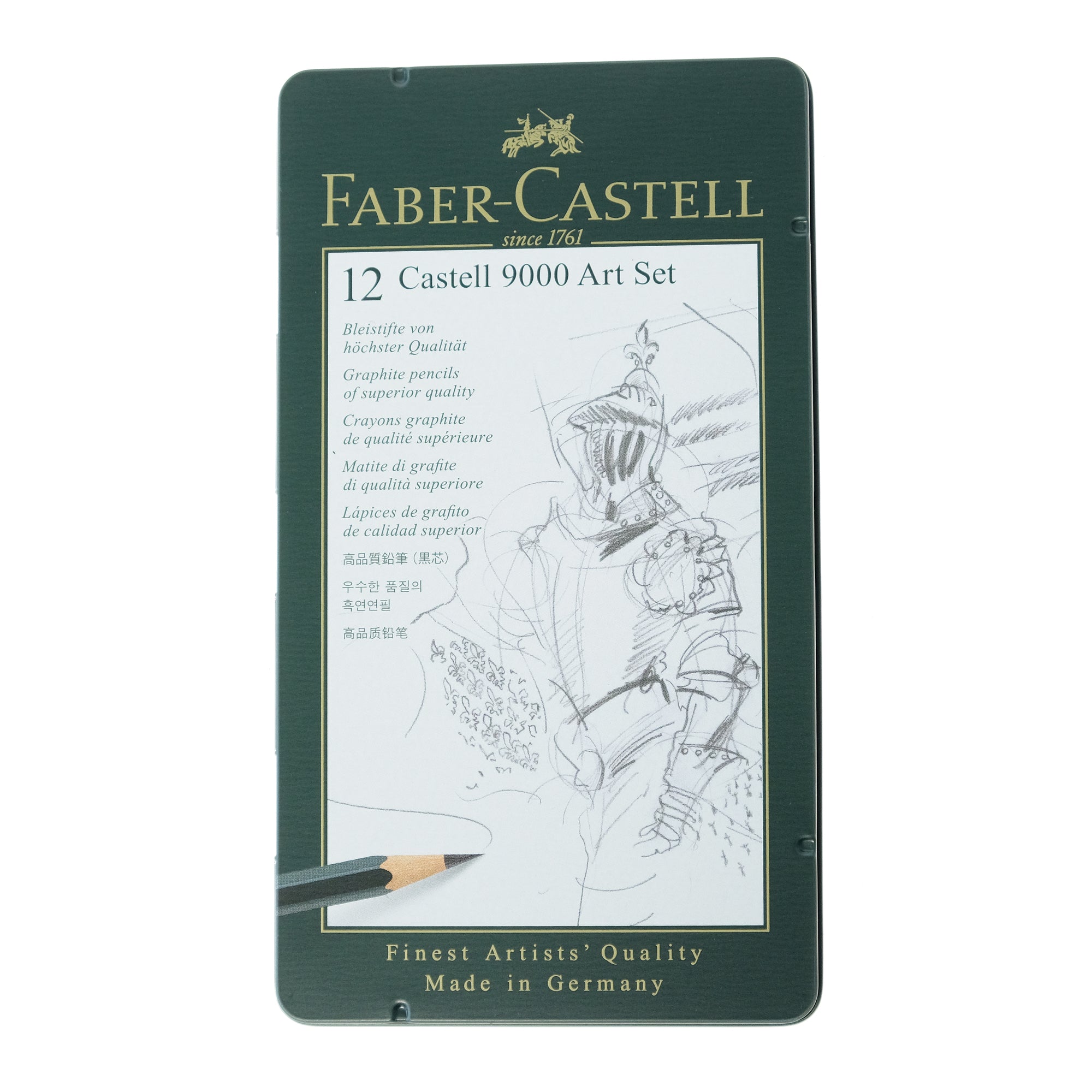 Faber-Castell 9000 Graphite Sketch Pencil Sets - 4 Variations