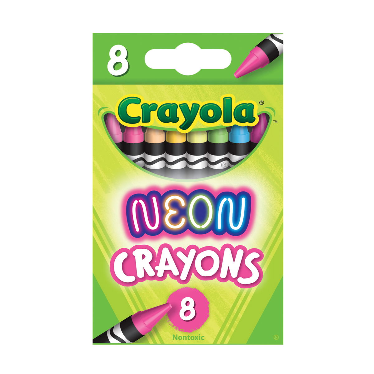 Crayola Neon Crayons - 2 Variations